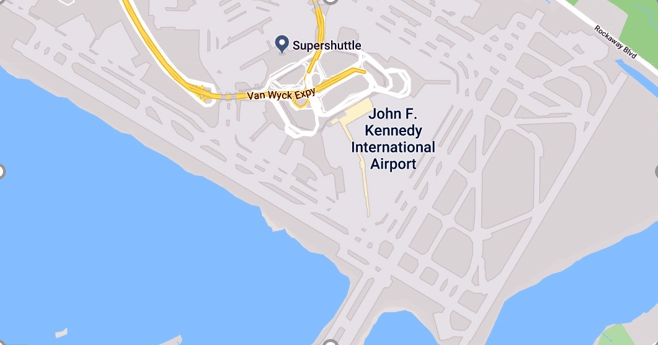 JFK layout apron taxiways