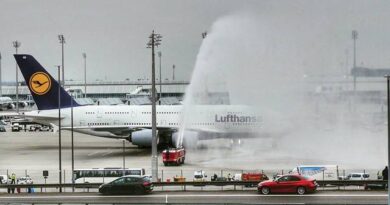 water salute aviation