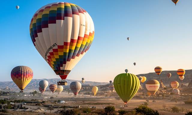 Hot air balloon cappadocia