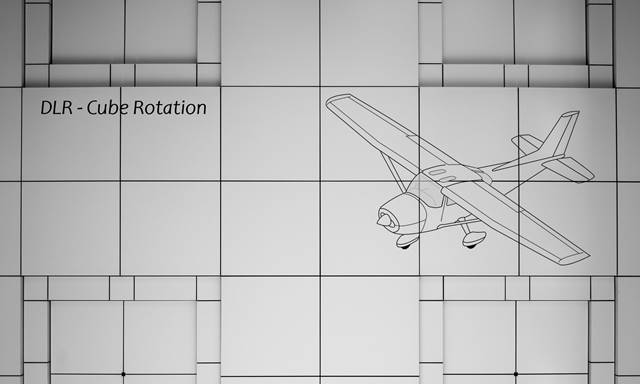 DLR cube rotation