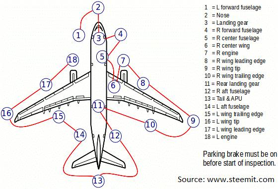 Walk Around Check - Chart