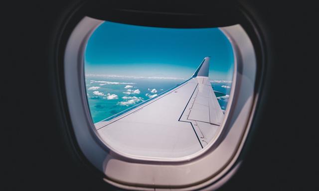 holes on Airplane windows