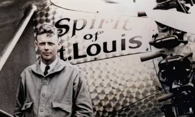Charles Lindbergh-First transatlantic flight