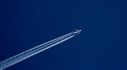 Contrails - White trails