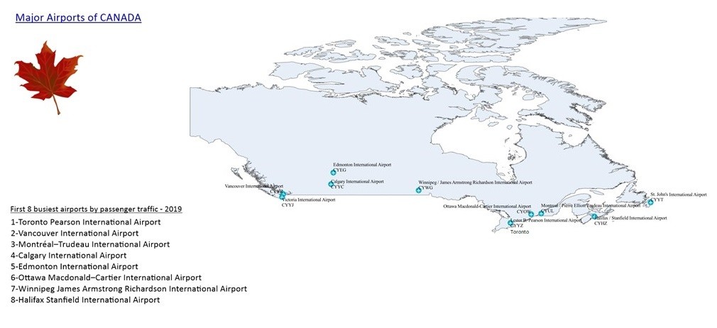 Canada Major Airports