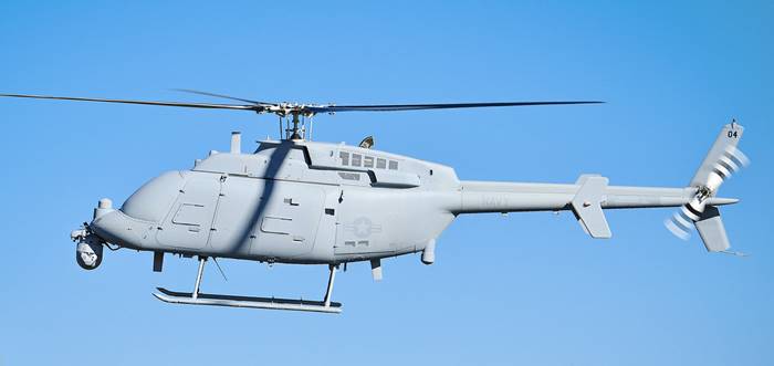 Pilotless Airplane-helicopter-Northrop Grumman MQ-8C Fire Scout