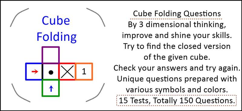 Cube Folding Tests, aviation Tests