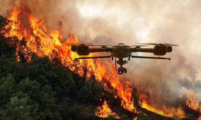 Drones Firefighting