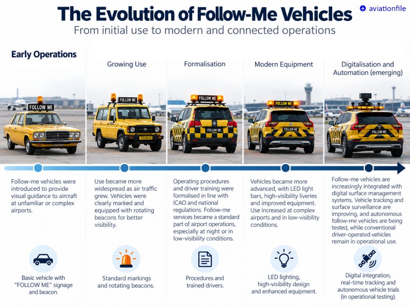 the journey of Follow me Cars