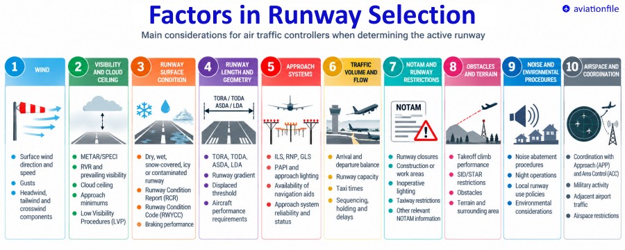 Factors in Runway Selection