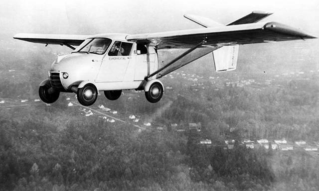 aerocar featured, flying car trials and examples.