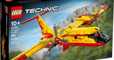 lego aviation centered models for kids, Firefighter aircraft.