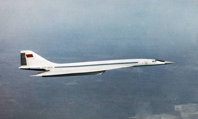 The Tupolev Tu-144, a supersonic passenger jet, was the world's first commercially operated aircraft to break the sound barrier.