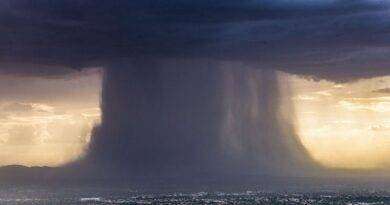 microburst event, meteorology