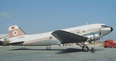 DC-3 turkish airlines