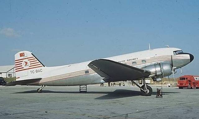 DC-3 turkish airlines