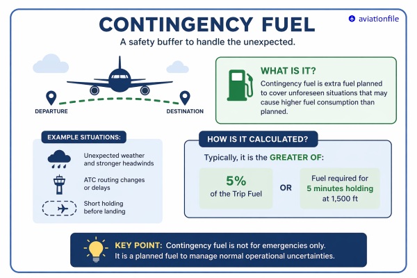 What is Contingency Fuel? Its Importance and Calculation Methods
