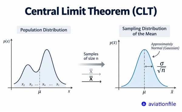 Understanding the Role of the CLT in Air Traffic Management