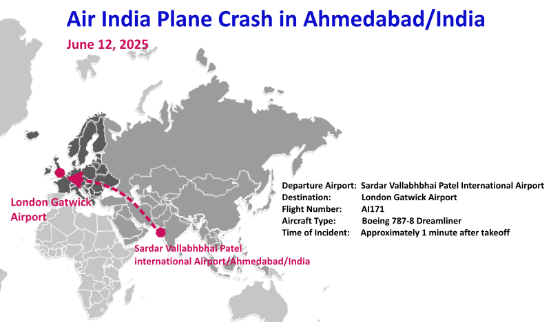 Air India Plane Crash in Ahmedabad: 269 Dead in Deadliest Dreamliner Disaster