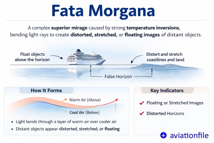 Fata Morgana: The Fascinating Atmospheric Illusion
