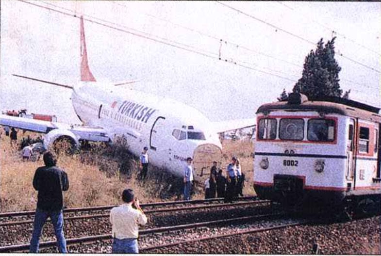 When a Boeing 737 Almost Reached the Railway: The 1994 Yeşilköy Runway Overrun