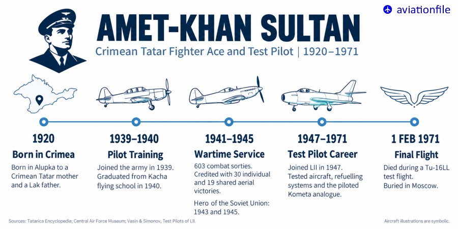 Amet-Khan Sultan life timeline web