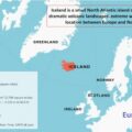 iceland position in map